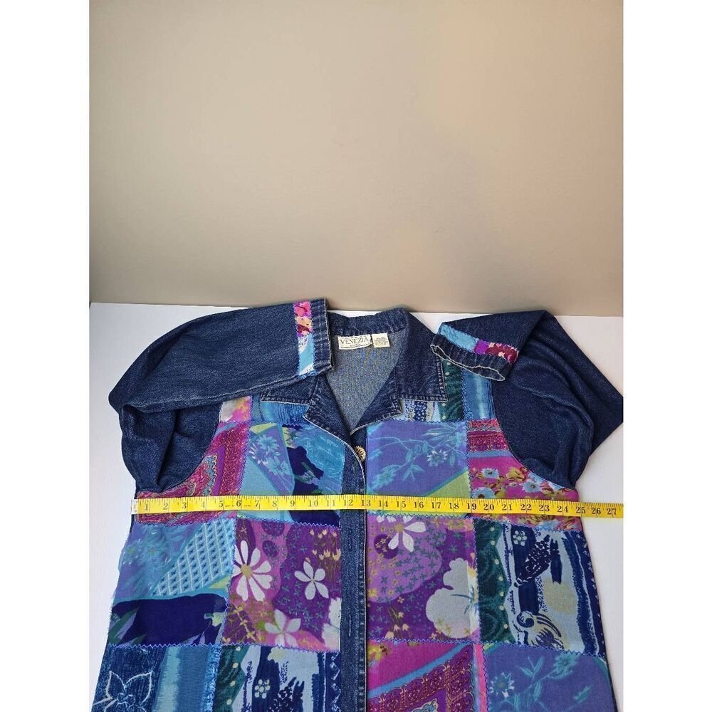 Venezia Shirt/Jacket Sz L Denim - Picture 9 of 9